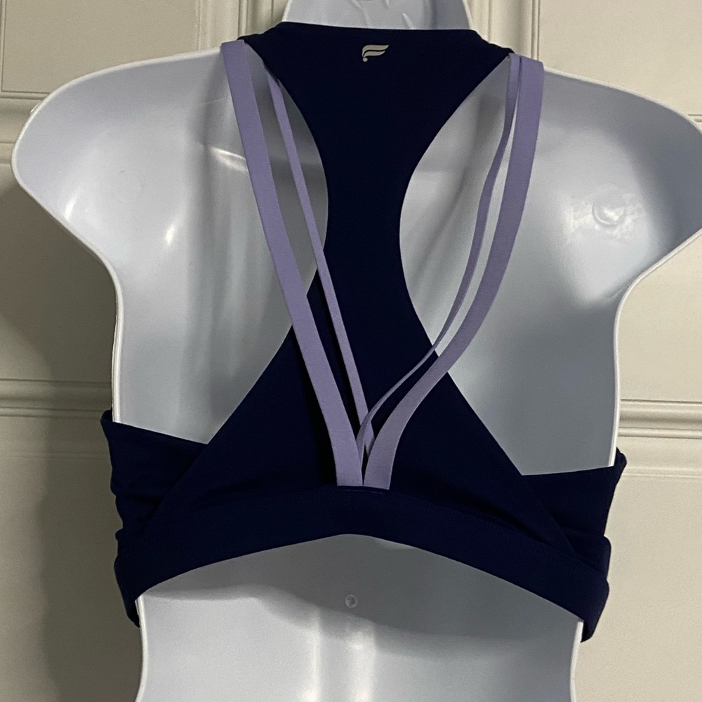 Fabletics Square Neck Kessler Medium Impact Sport… - image 3